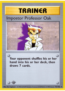 Imposter Professor Oak (BS 73)