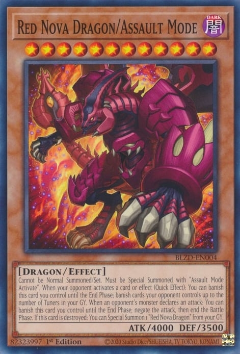 Dragon Nova Rouge/Mode Assaut