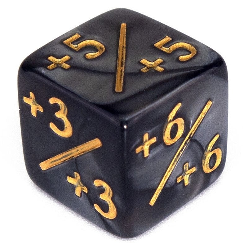 1 dice 6 positive modifier Black Pearl