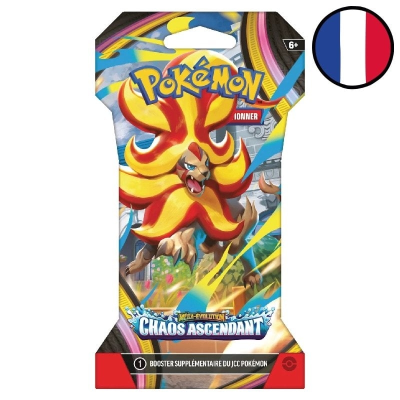 Booster Blister Méga-Évolution – Chaos Ascendant - Pokémon FR