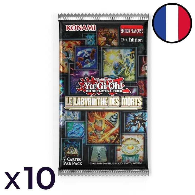 Set of 10 Maze of Muertos Booster Packs - Yu-Gi-Oh! FR