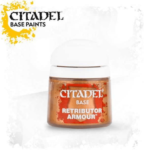 Pot de peinture Base Retributor Armour 12ml 21-35 - Citadel
