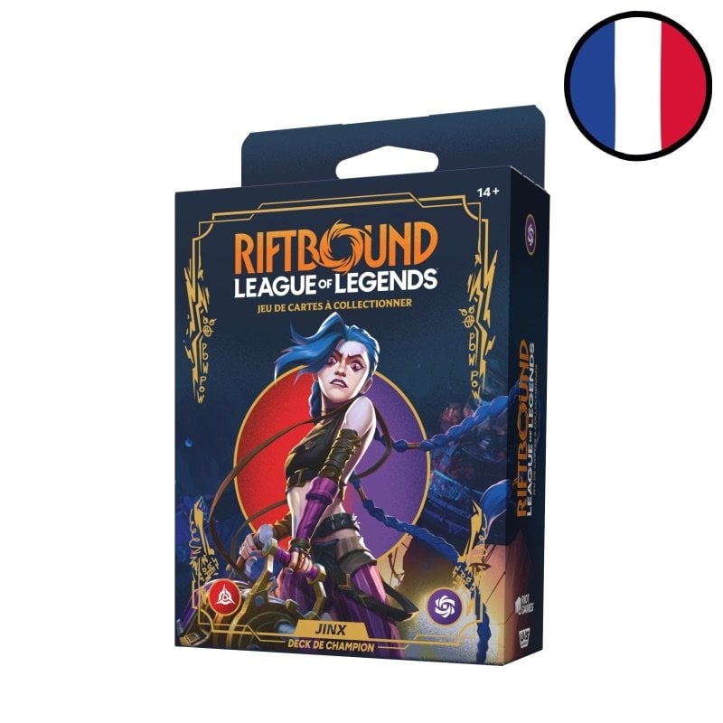 Deck de Champion - Jinx - Riftbound: League of Legends FR
