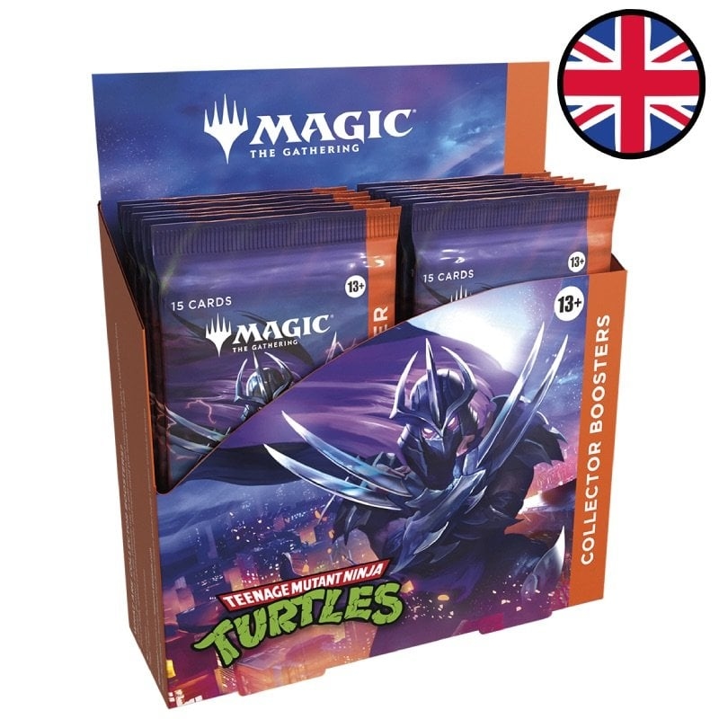 Teenage Mutant Ninja Turtles Display of 12 Collector Booster Packs - Magic EN