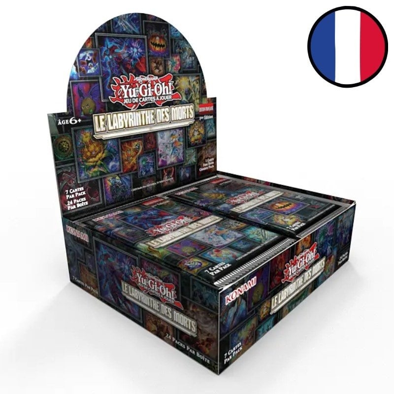 Display of 24 Maze of Muertos Booster Packs - Yu-Gi-Oh! FR