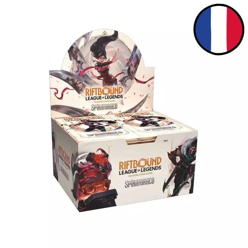 Spiritforged Display of 24 boosters - Riftbound: League of Legends TCG FR