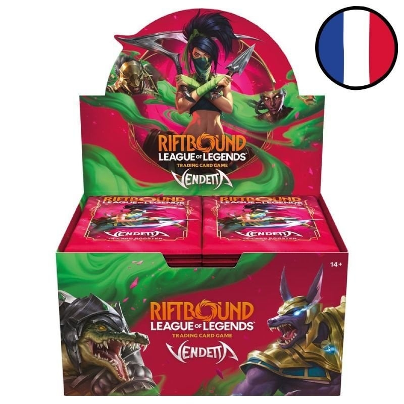 Vendetta Display of 24 boosters - Riftbound: League of Legends TCG FR