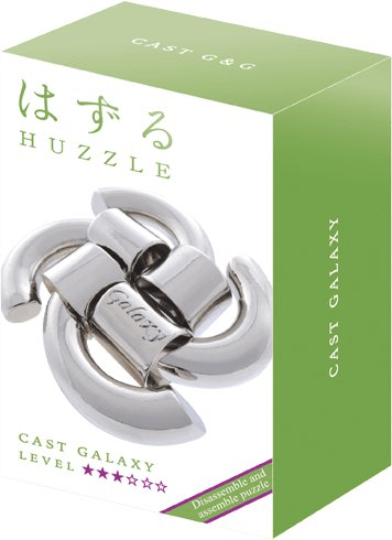 Hanayama - Cast Galaxy - Metal Brain Teaser Puzzle Lvl3