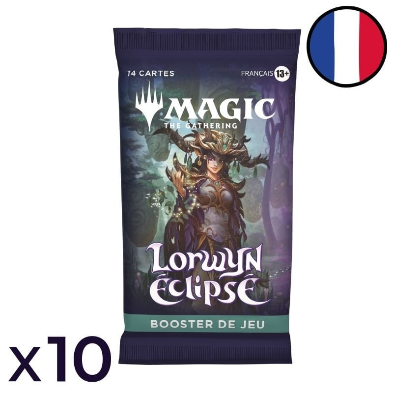 Lorwyn Eclipsed Set of 10 Play Boosters - Magic FR