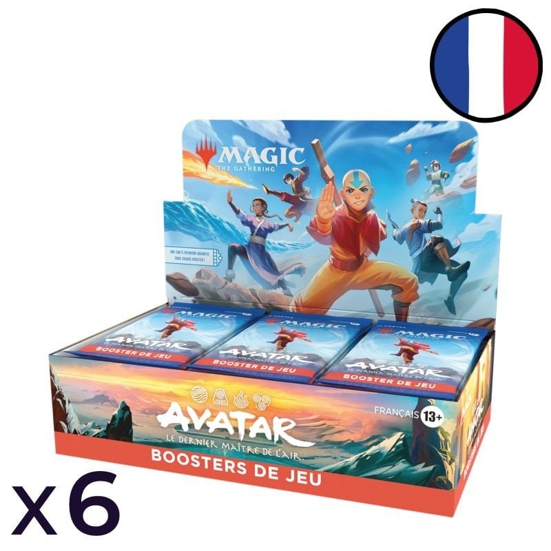 Magic: The Gathering | Avatar: The Last Airbender Set of 6 Displays of 30 Play Boosters - Magic FR