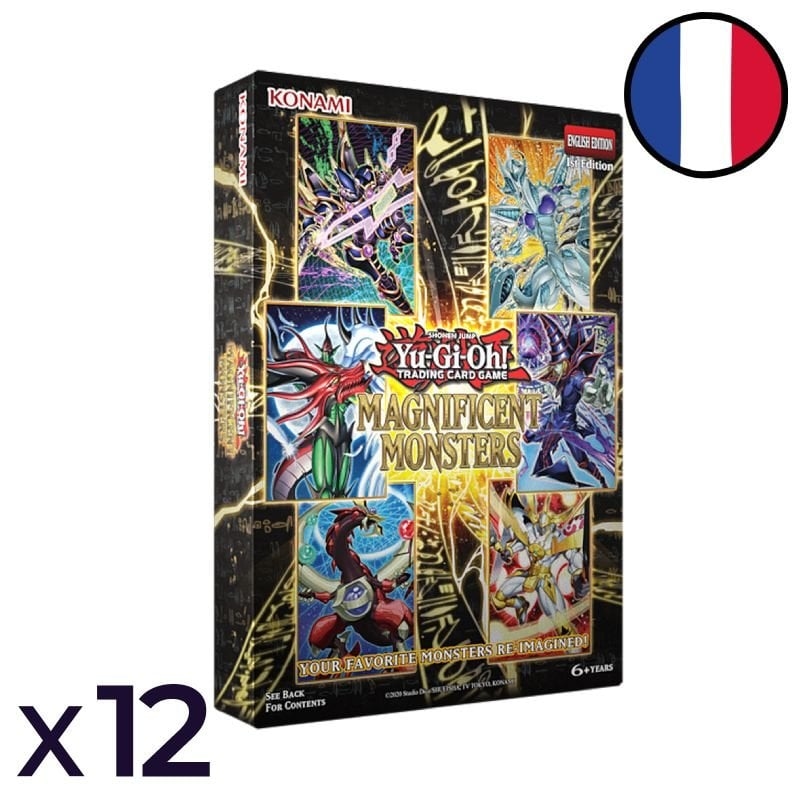 Lot de 12 Coffrets Magnificent Monsters - Yu-Gi-Oh! FR