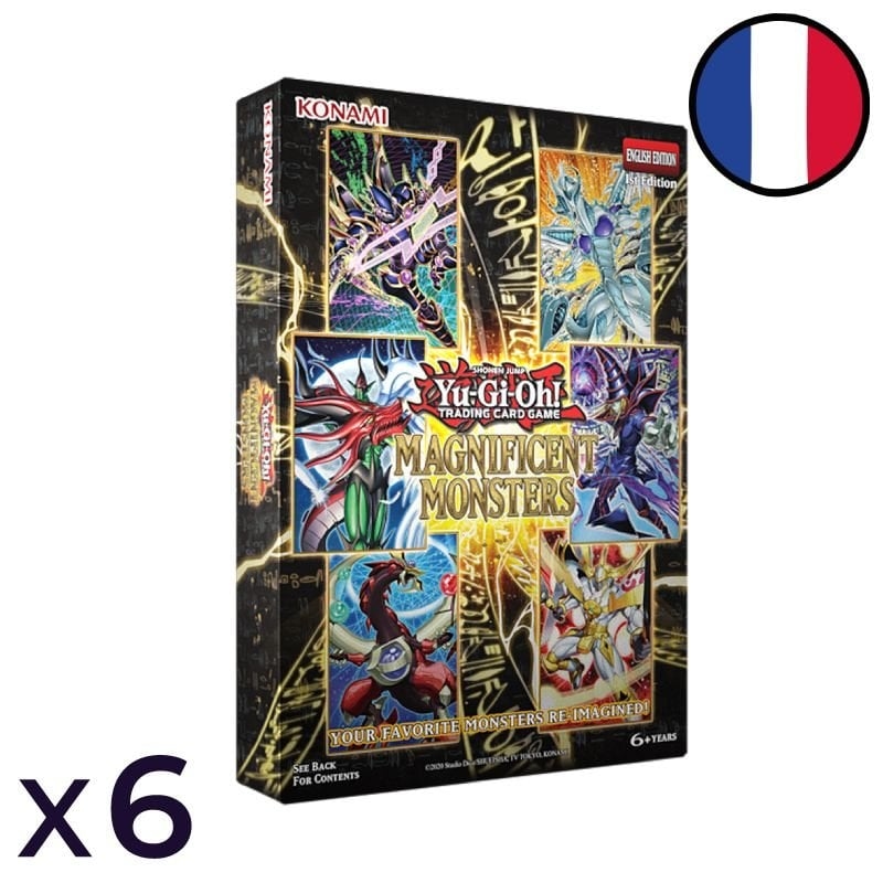 Lot de 6 Coffrets Magnificent Monsters - Yu-Gi-Oh! FR