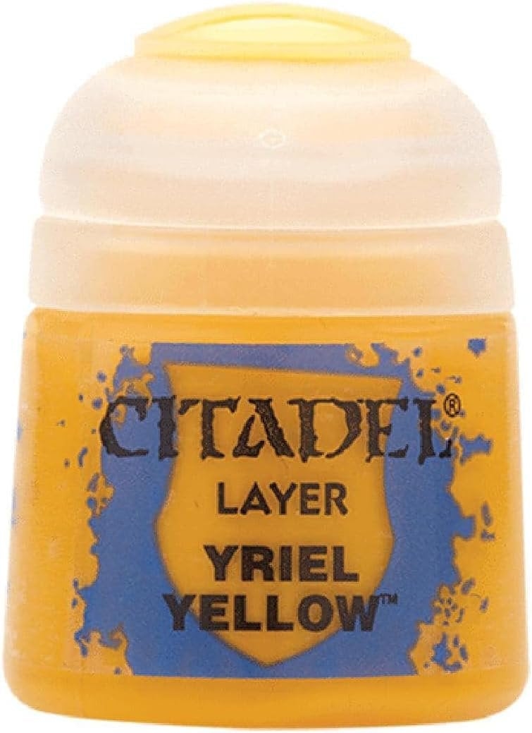 Pot de peinture Layer Yriel Yellow 12ml 22-01 - Citadel