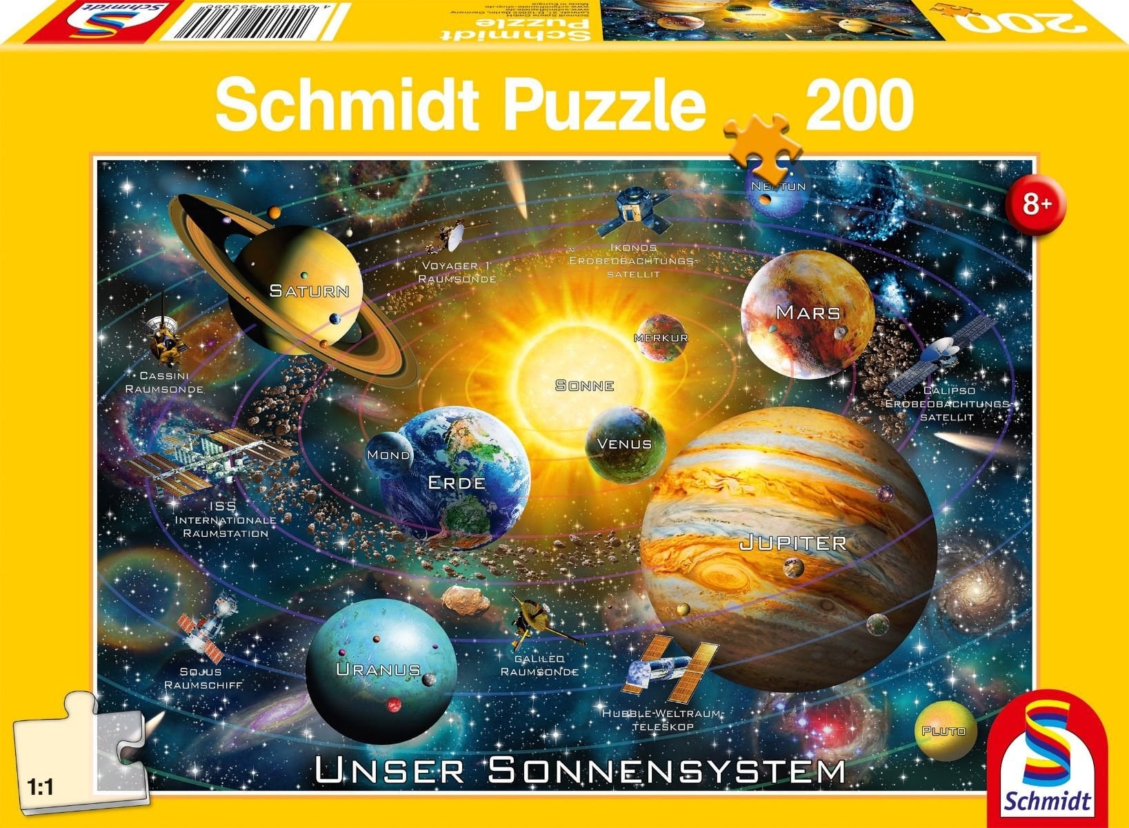 Puzzle 200 pièces - Notre Système Solaire