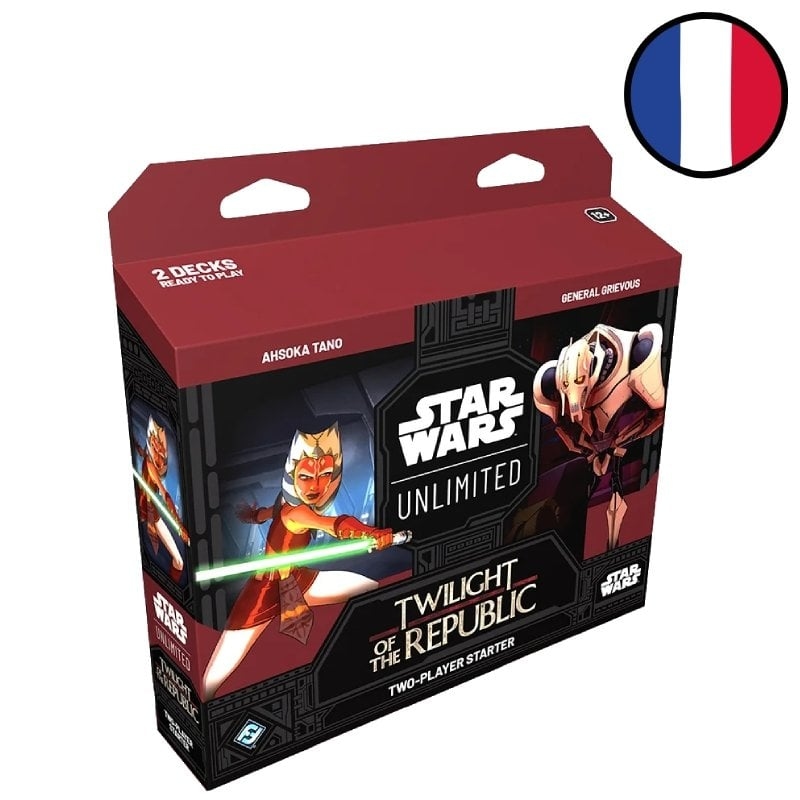 Kit de démarrage 2 joueurs - Crépuscule de la République - Star Wars Unlimited FR