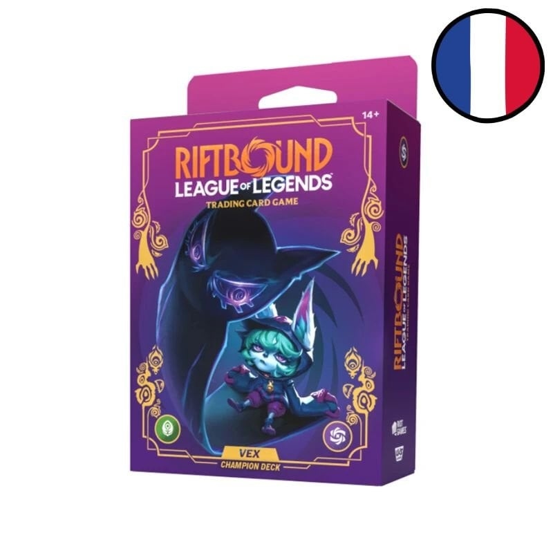 Deck de Champion Déchaînement - Vex - Riftbound: League of Legends FR