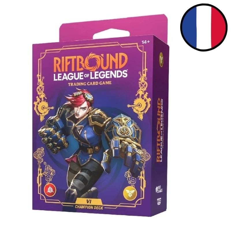 Deck de Champion Déchaînement - Vi - Riftbound: League of Legends FR