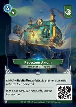 Recycleur Axiom - F Muna