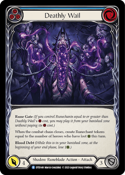 Deathly Wail (Blue)
