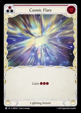 Cosmic Flare (Red)