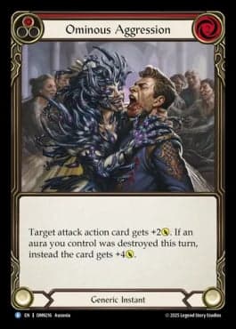 Ominous Aggression (Red)