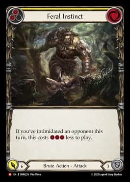 Feral Instinct (Yellow)