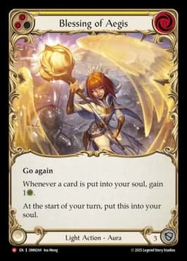 Blessing of Aegis (Yellow)