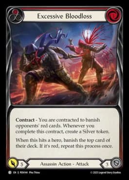 Excessive Bloodloss (Red)