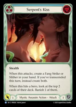 Serpent's Kiss (Blue)