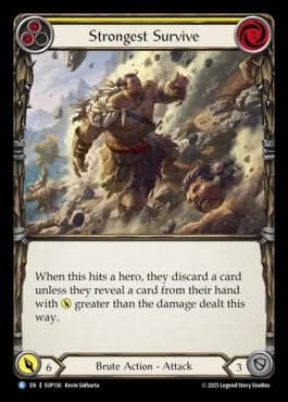 Strongest Survive (yellow)