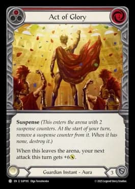 Act of Glory (red)