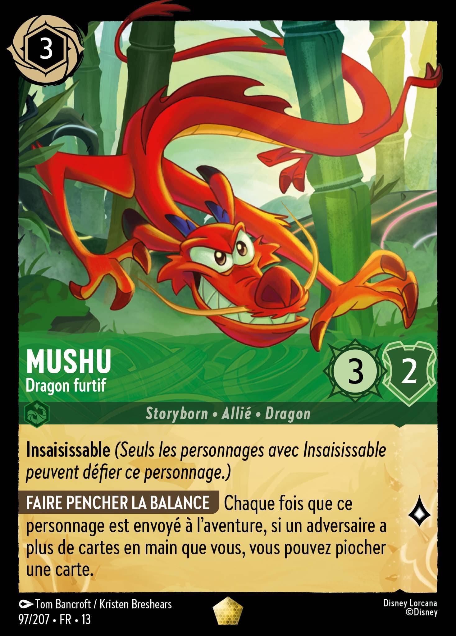 Mushu - Stealthy Dragon