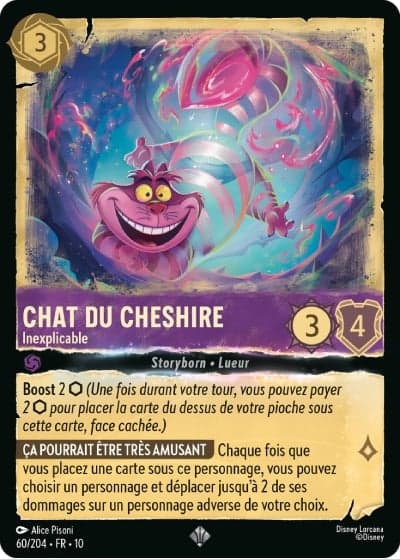 Chat du Cheshire - Inexplicable