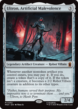 Ultron, Artificial Malevolence