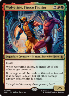 Wolverine, Fierce Fighter