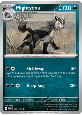 Mightyena  (ASC 129)