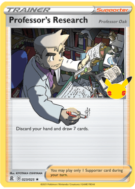 Professor's Research (Professor Oak) (CEL 023)