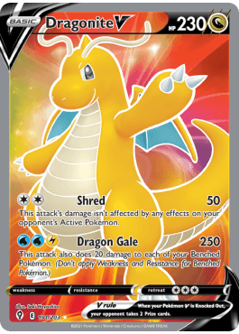Dragonite V  (EVS 191)