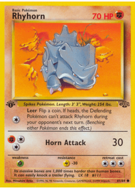 Rhyhorn (JU 61)