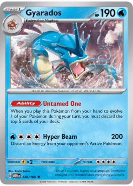 Gyarados  (MEW 130)