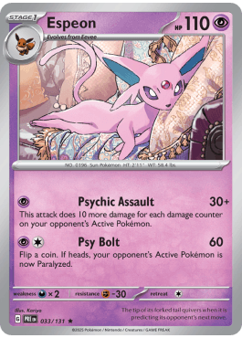 Espeon  (PRE 033)