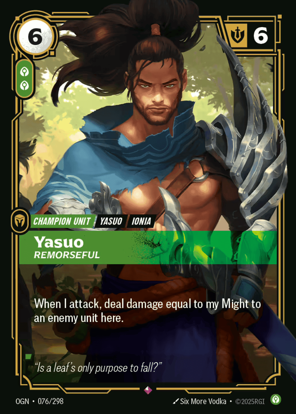 Yasuo - Remorseful