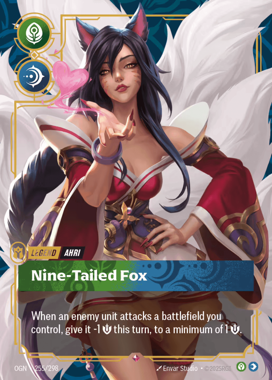 Ahri - Renarde à neuf queues