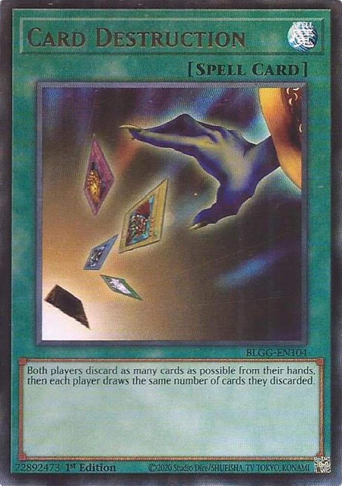 Destruction de Carte