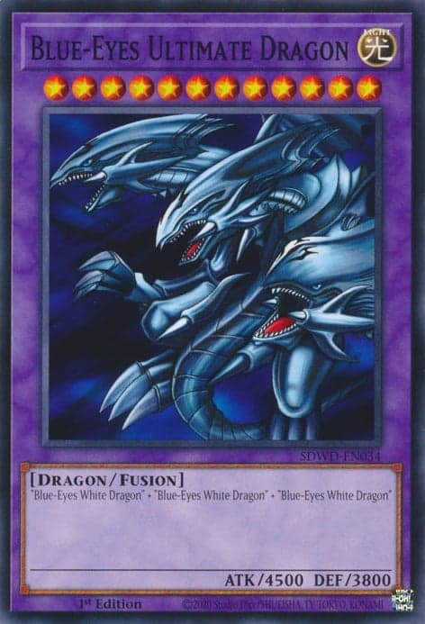 Dragon Ultime aux Yeux Bleus