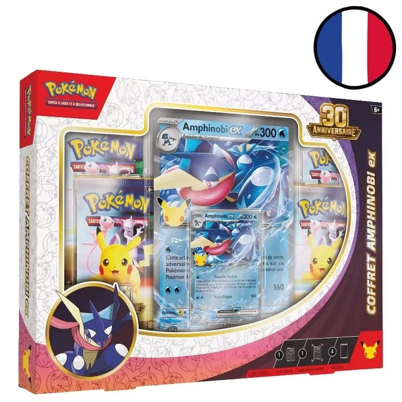 30th Celebration Box - Greninja ex - Pokémon FR