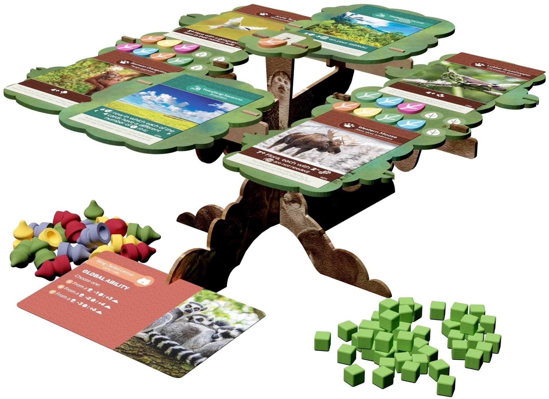 Earth - Règne Animal - Arbre 3D
