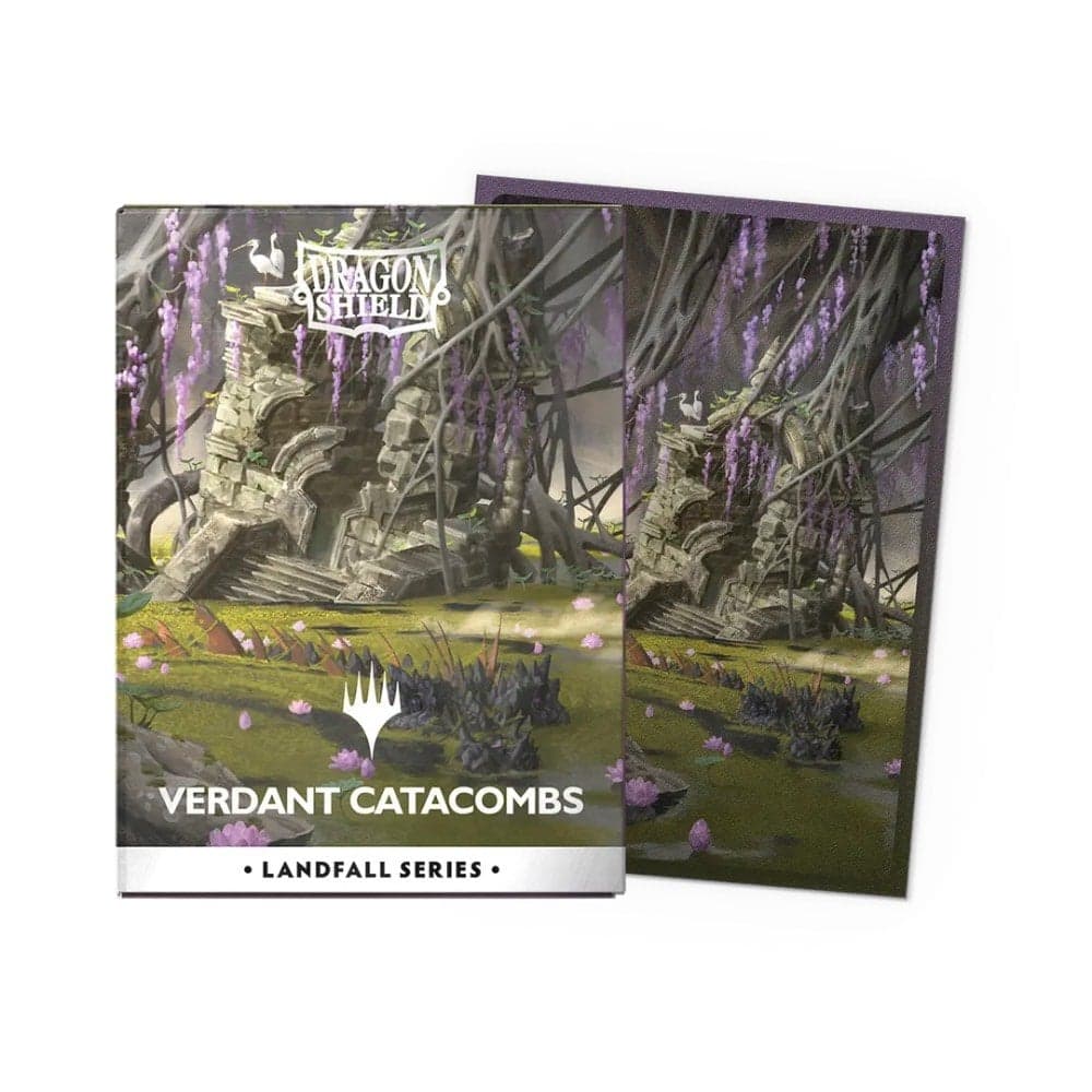 100 Verdant Catacombs Dual Matte Art Standard Size Sleeves - Dragon Shield x Magic