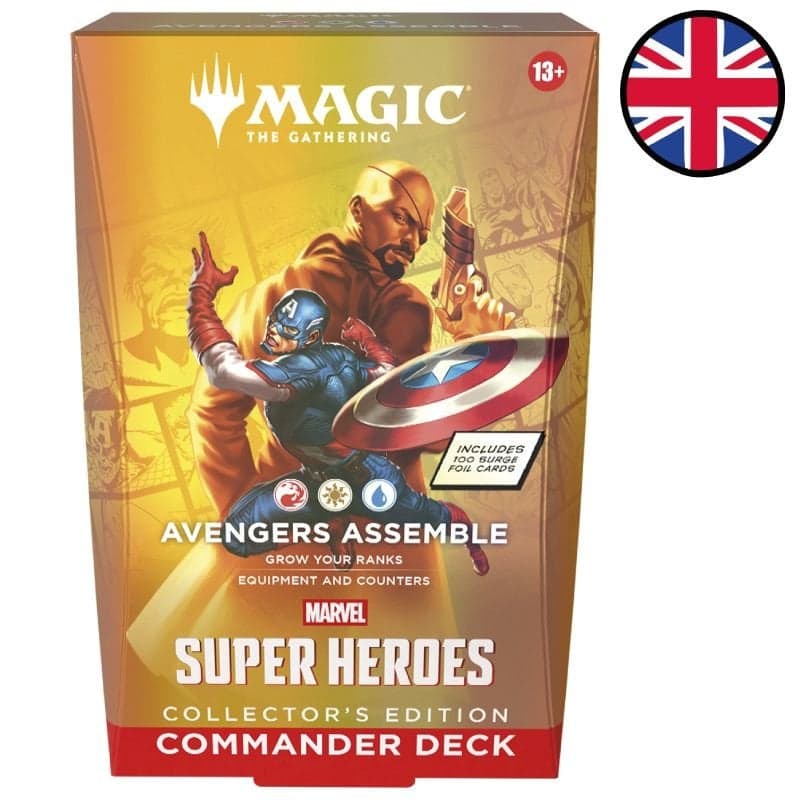 Marvel Super Heroes Commander Deck Collector's Edition - Avengers Assemble -  Magic EN