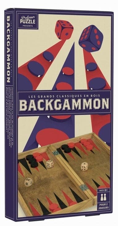 Wilson Jeux -Backgammon Vintage Wood
